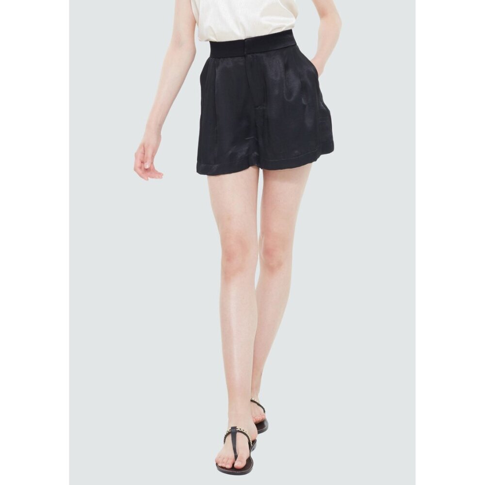 Dex Plus Pleated Satin Short women's shorts | 2X | NWT